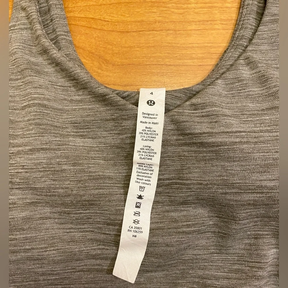 Lululemon Align Tank Top - Heathered Rover
